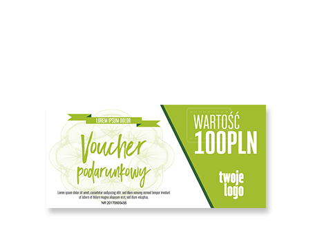 Voucher Podarunkowy DL, kolor, wzór 16