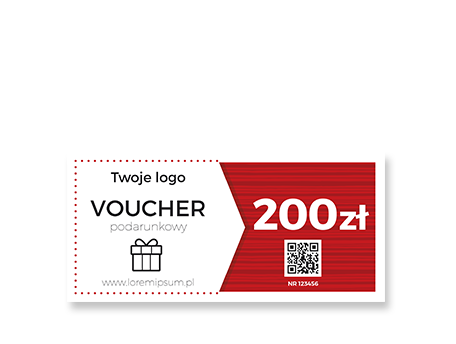 Voucher Podarunkowy DL, kolor, wzór 9