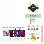 Bilet wstępu 145x50 mm - Drukarnia Internetowa D-PRINT.PL - druk cyfrowy Warszawa Bilet wstępu 145x50 mm