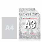 Dyplom A3, kolor + personalizacja - Drukarnia Internetowa D-PRINT.PL - druk cyfrowy Warszawa Dyplom A3, kolor + personalizacja