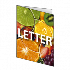 Folder LETTER, 4-stronicowy, kolor