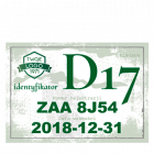 Identyfikator wjazdu (przepustka) 210x148 (A5) - Drukarnia Internetowa D-PRINT.PL - druk cyfrowy Warszawa Identyfikator wjazdu (przepustka) 210x148 (A5)