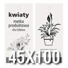 Metka produktowa EKO 45x100 - Drukarnia Internetowa D-PRINT.PL - druk cyfrowy Warszawa Metka produktowa EKO 45x100