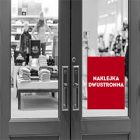 Naklejka DWUSTRONNA A3 (na szybę) - Drukarnia Internetowa D-PRINT.PL - druk cyfrowy Warszawa Naklejka DWUSTRONNA A3 (na szybę)