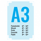 Naklejka przezroczysta A3 (na szybę) - Drukarnia Internetowa D-PRINT.PL - druk cyfrowy Warszawa Naklejka przezroczysta A3 (na szybę)