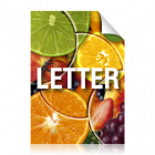 Plakat LETTER, kolor