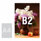 Tablica (plansza) B2, spienione PCV - Drukarnia Internetowa D-PRINT.PL - druk cyfrowy Warszawa Tablica (plansza) B2, spienione PCV