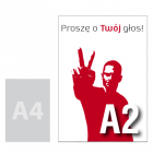 Tablica wyborcza A2, spienione PCV - Drukarnia Internetowa D-PRINT.PL - druk cyfrowy Warszawa Tablica wyborcza A2, spienione PCV