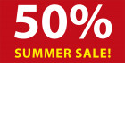 Naklejka SUMMER SALE! 100x50 cm wz.2 - Drukarnia Internetowa D-PRINT.PL - druk cyfrowy Warszawa Naklejka SUMMER SALE! 100x50 cm wz.2