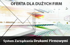 System zarządzania drukami firmowymi