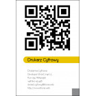 Wizytówka pionowa z QR kodem - 55x85 mm (v.4.url) - Drukarnia Internetowa D-PRINT.PL - druk cyfrowy Warszawa Wizytówka pionowa z QR kodem - 55x85 mm (v.4.url)