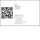 Wizytówka pozioma z QR kodem - 85x55 mm (v.1.url) - Drukarnia Internetowa D-PRINT.PL - druk cyfrowy Warszawa Wizytówka pozioma z QR kodem - 85x55 mm (v.1.url)