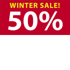 Naklejka WINTER SALE! 50x25 cm - Drukarnia Internetowa D-PRINT.PL - druk cyfrowy Warszawa Naklejka WINTER SALE! 50x25 cm